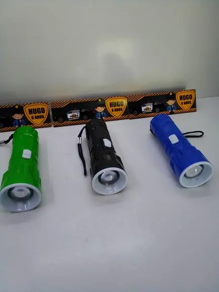 Lanterna Brinquedo Infantil Personalizada Policial