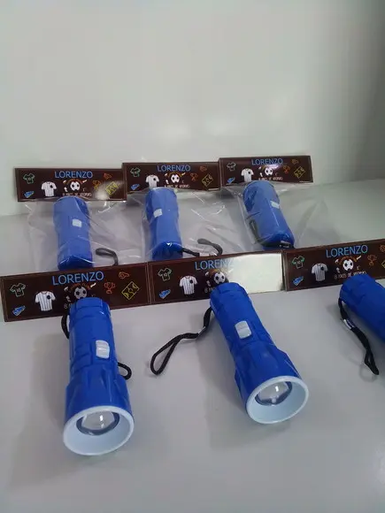 Lanterna Brinquedo Infantil Personalizada Futebol