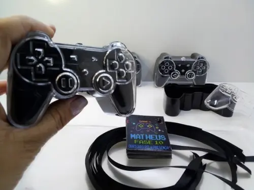 Lembrancinha no Formato de Controle de Video Game Playstatio