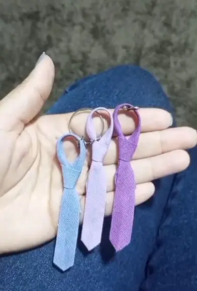 Mini Gravatinha Chaveiro Lembrancinha Casamento Noivo