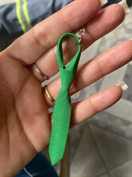 Mini Gravatinhas Chaveiro Lembrancinha Noivo Casamento