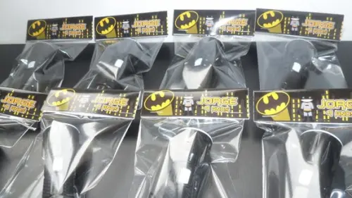 Mini Lanterna Personalizado com Tema Batman