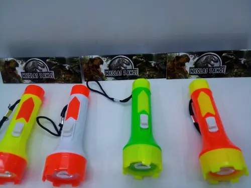 Mini Lanterna Personalizado com Tema Dinossauro