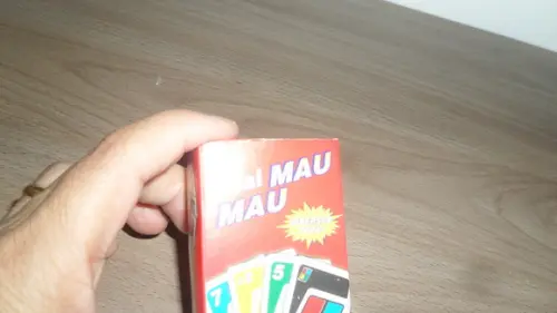 Mini Mau Mau Medida da Carta: 2,9x4,4 cm
