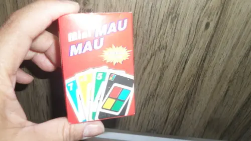 Mini Mau Mau Medida da Carta: 2,9x4,4 cm