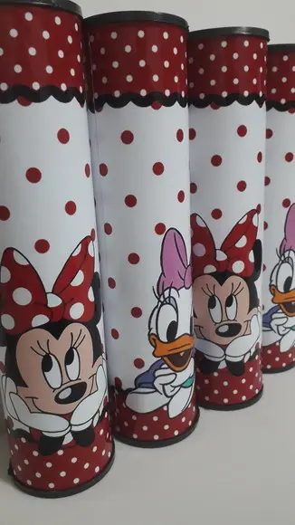 Pega Vareta Personalizado Minnie e Margarida