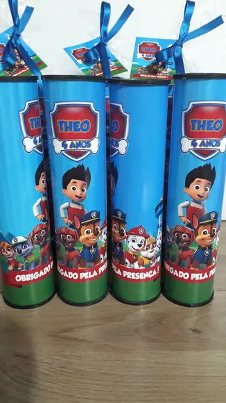 Pega Vareta Personalizado Patrulha Canina