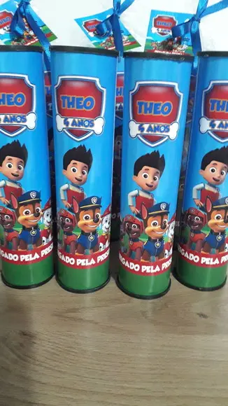 Pega Vareta Personalizado Patrulha Canina