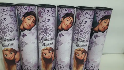 Pega Vareta Personalizado Tema Enrolados