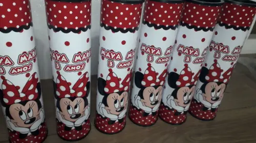 Pega Vareta Personalizado Tema Minnie