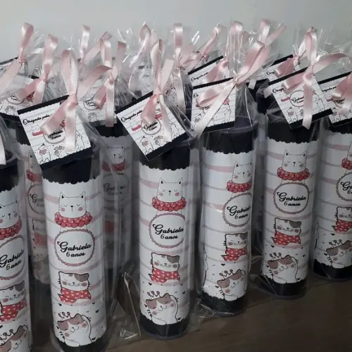 Pega Varetas Personalizados Tema Gatinha