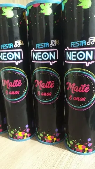 Pega Varetas Tema Neon