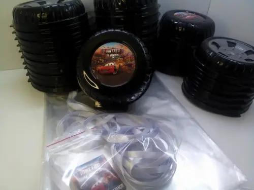 Pote Roda Plasútil Personalizado Carros