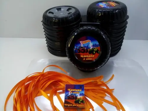 Pote Roda Plasútil Personalizado Hot Wheels