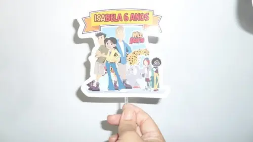 Topo de Bolo Irmãos Kratts