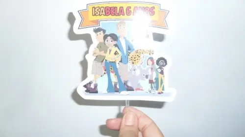 Topo de Bolo Irmãos Kratts