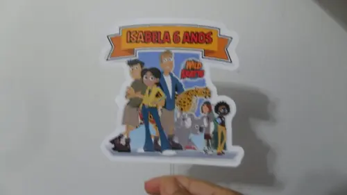 Topo de Bolo Irmãos Kratts