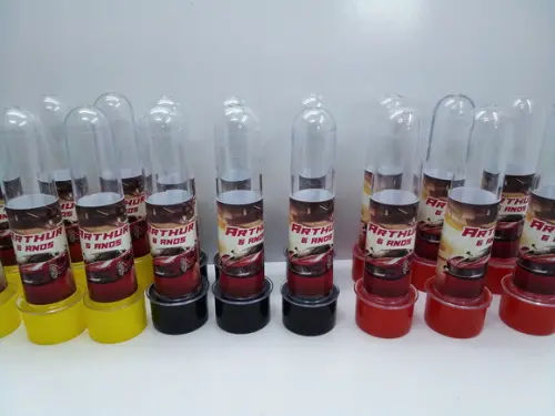 Tubete Personalizado Tema Ferrari