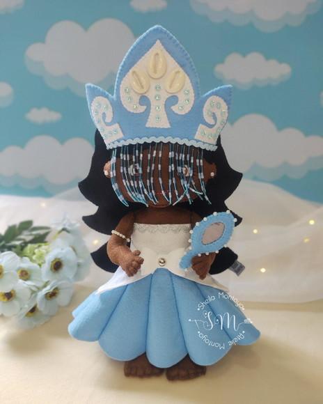 Iemanjá Boneca em Feltro