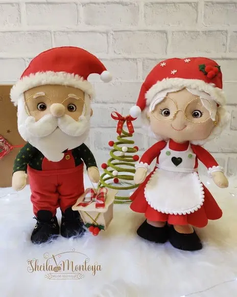 Papai Noel e Mamãe Noel