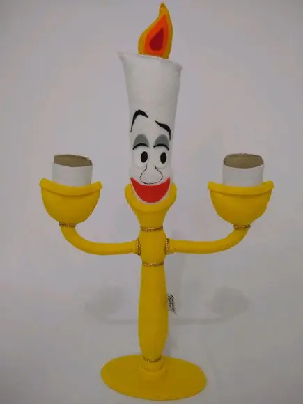 Lumiere Castiçal Vela da Bela e a Fera