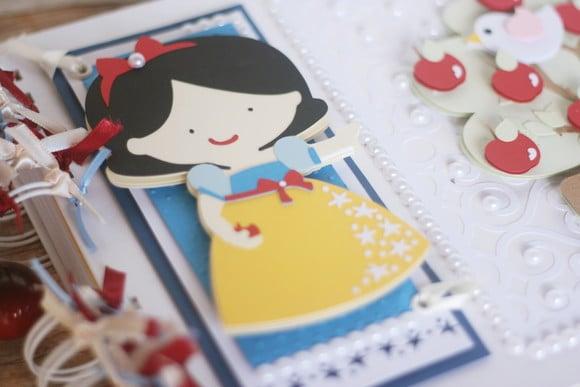 Álbum /Livro de Assinaturas Branca de Neve