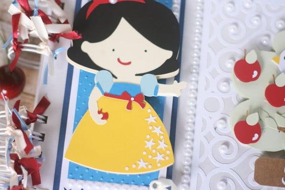 Álbum /Livro de Assinaturas Branca de Neve
