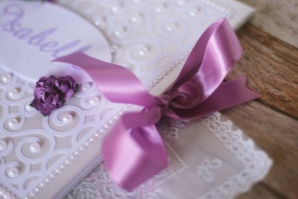 Livro de Assinaturas Personalizado em Scrapbook | Caderno de Mens