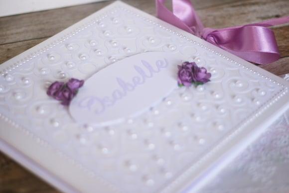 Livro de Assinaturas Personalizado em Scrapbook | Caderno de Mens