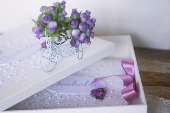 Kit Livro de Assinaturas para 15 Anos com Caixa MDF | Scrapbook A