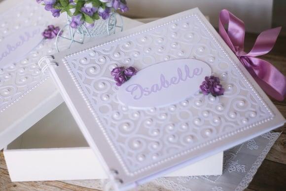 Kit Livro de Assinaturas para 15 Anos com Caixa MDF | Scrapbook A