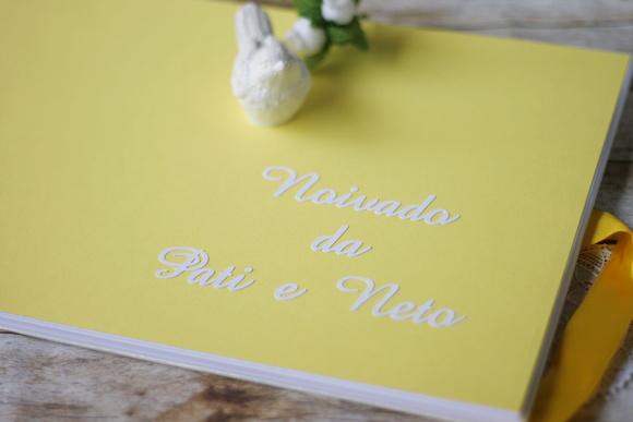 Livro de Mensagens para Casamento Personalizado | Scrapbook Artes