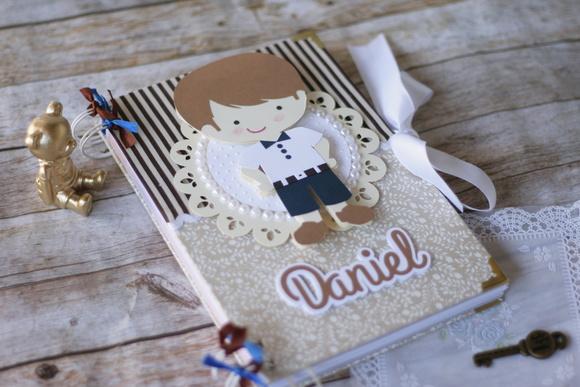 Diário da Mamãe em Scrapbook | Álbum Gestação Artesanal Pers
