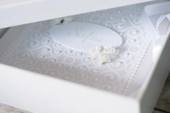 Kit Livro de Assinaturas com Caixa MDF | Scrapbook Artesanal Pers