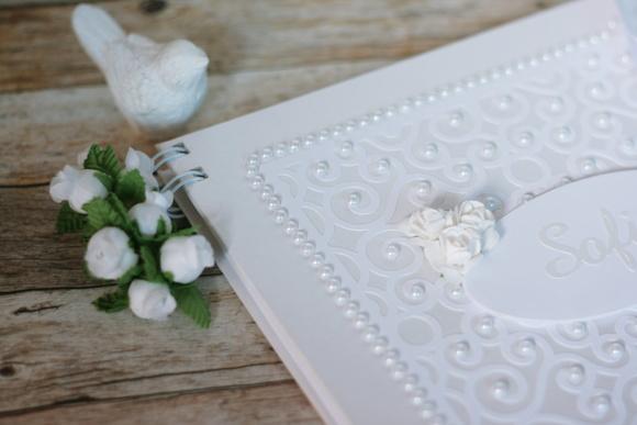 Livro de Assinaturas Personalizado 21x21 | Caderno de Mensagens A