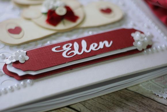 Livro de Assinaturas Personalizado 21x21 Capa Dura Scrapbook com 