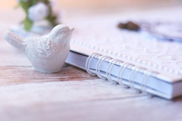 Livro de Mensagens para Casamento A4 Personalizado com Brasão do
