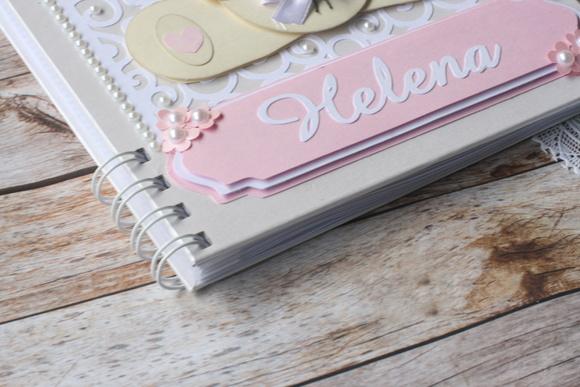 Álbum de Fotos Personalizado Scrapbook com Capa em Cartonagem | 