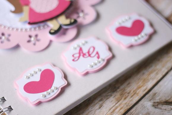 Livro de Receitas Personalizado Chá de Cozinha Scrapbook | Cader