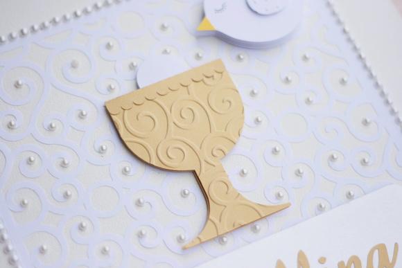 Kit Primeira Eucaristia Personalizado com Livro de Assinaturas + 