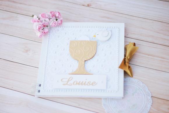 Livro de Assinaturas Personalizado 21x21 Capa Dura com Pérolas e