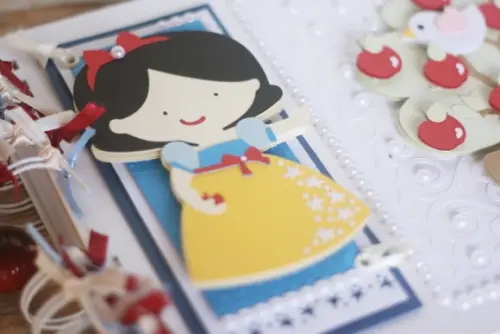 Álbum /Livro de Assinaturas Branca de Neve