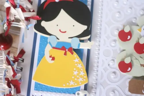 Álbum /Livro de Assinaturas Branca de Neve