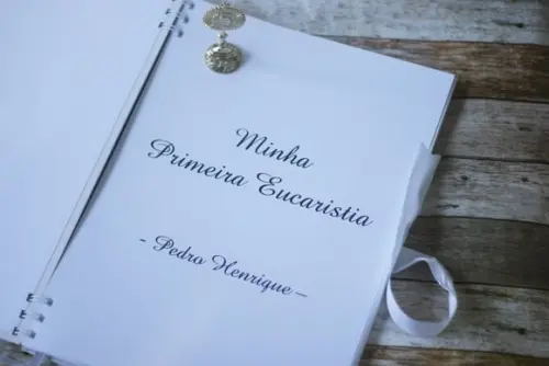Livro de Assinaturas Sagrada Eucaristia