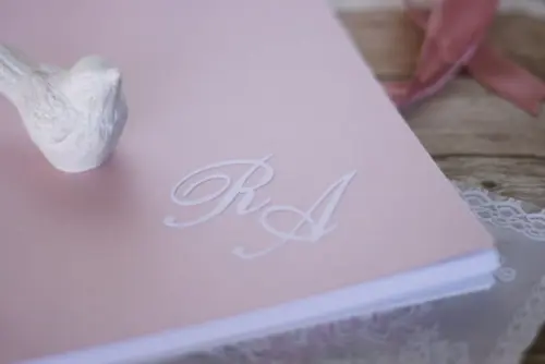 Livro de Mensagens para Casamento em Scrapbook | Álbum Artesanal