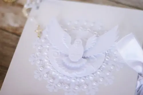 Livro de Assinaturas para Primeira Eucaristia ou Crisma | Scrapbook Artesanal A5