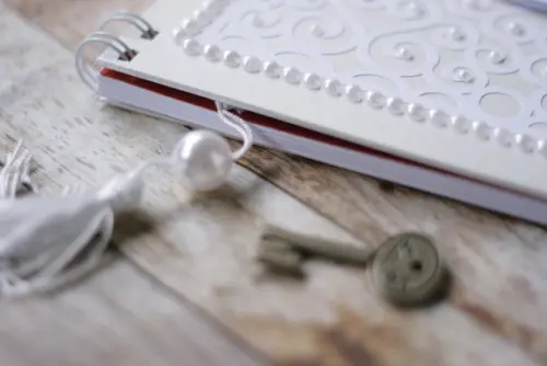 Livro de Assinaturas Personalizado 21x21 | Caderno de Mensagens A