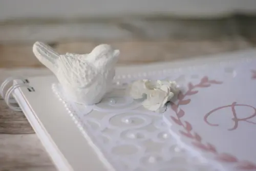 Livro de Assinaturas para Casamento Personalizado |  Scrapbook Luxo A4