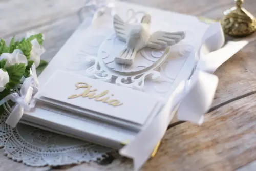 Livrinho de Orações Personalizado para Batizado, Eucaristia e C
