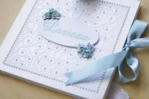 Livro de Assinaturas Personalizado 21x21 | Caderno de Mensagens e